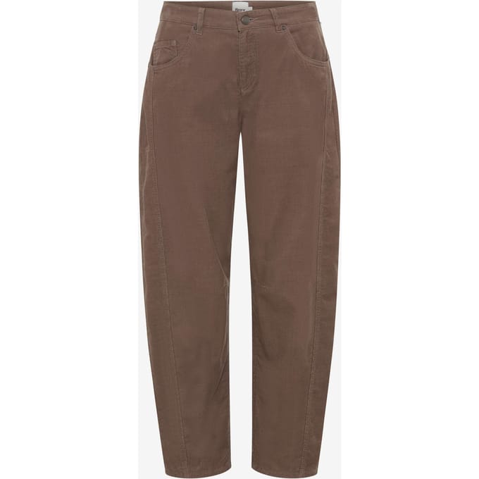 Brax Dames Jeans  Style MEGAN S WARM GREIGE, lichtbruin, maat 32