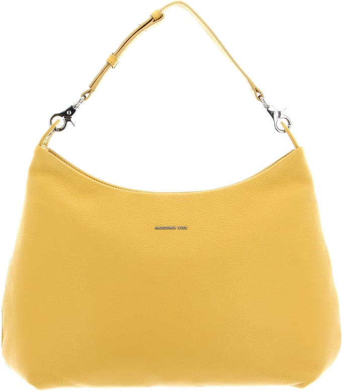 MANDARINA DUCK Leren Schoudertas Mellow Leather Shoulderbag Ochre Geel