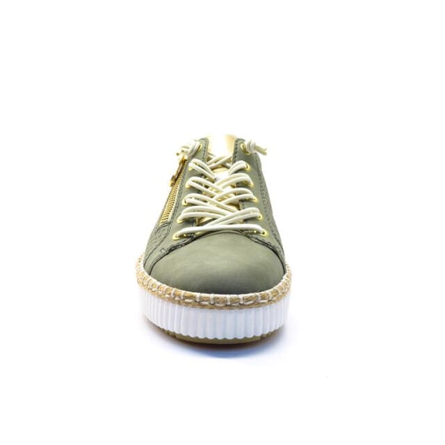 Rieker Sneakers - Dames - Groen - Maat:40