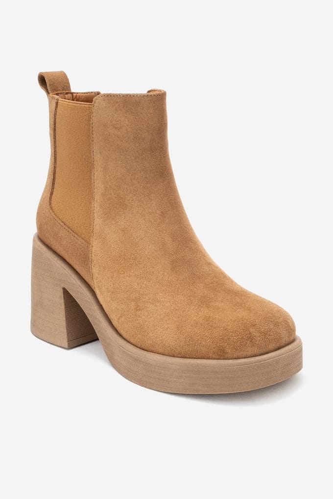 Lysa Leren Platform Laars