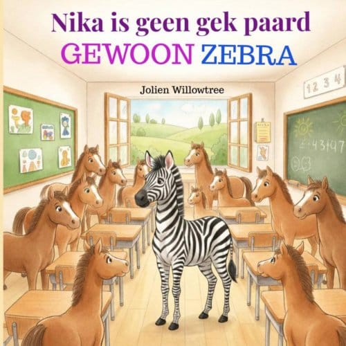 Nika Is Geen Gek Paard-Gewoon Zebra - Jolien Verbraekel Willowtree