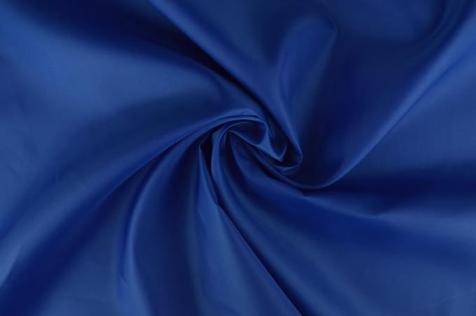 Voeringstof - Blauw - 15 meter