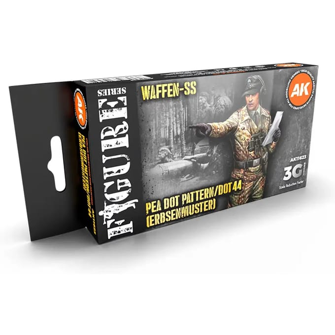 Waffen SS 44 Dot Uniform Colors Set - AK-Interactive - AK-11623