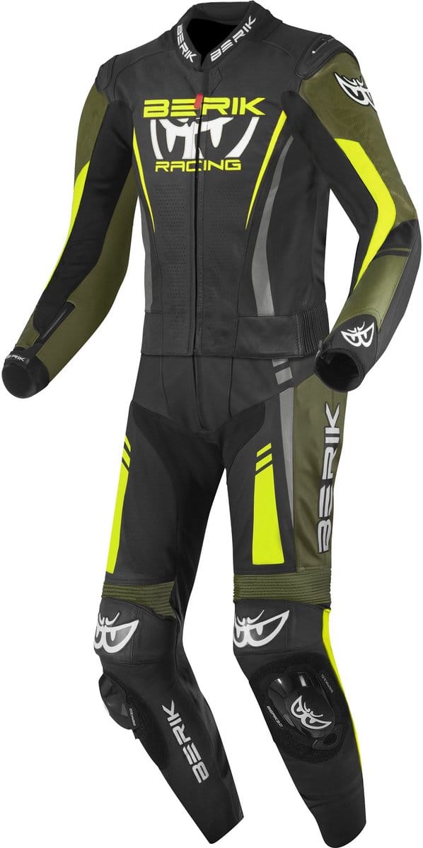 Berik Absolute GP2 Tweedelig motorfiets lederen pak -