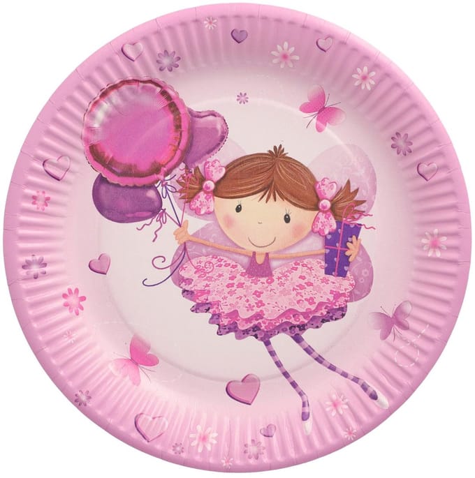 Borden Little Dancer karton Ø23cm 10st