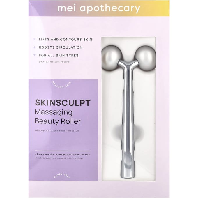 Skinsculpt, Rouleau de massage beauté, Rouleau 1 pièce gray