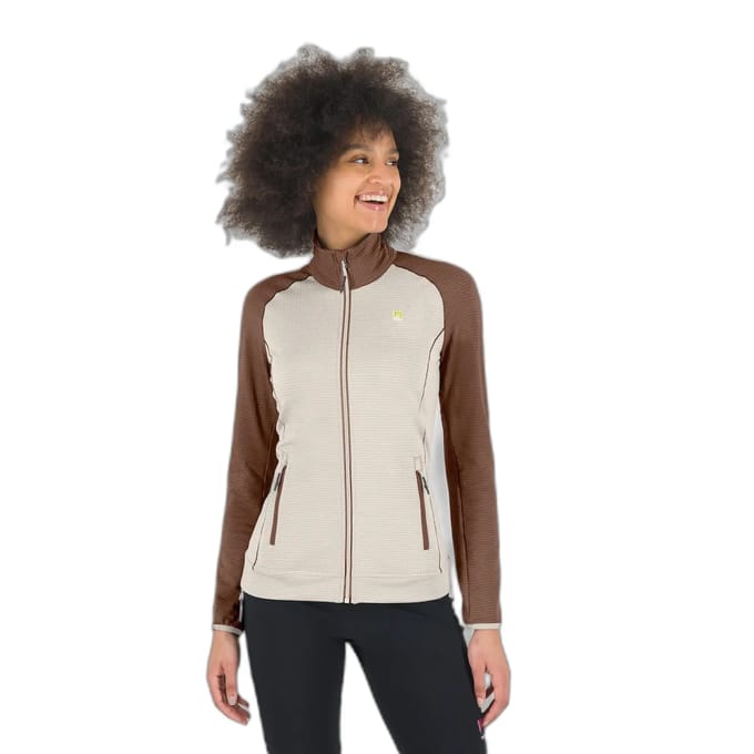 Fleece met volledige rits voor dames Karpos Ambrizzola