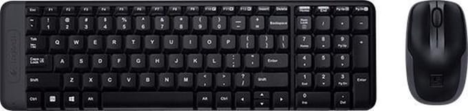 Keyboard and Mouse Logitech MK220 QWERTY Italian (Refurbished B)