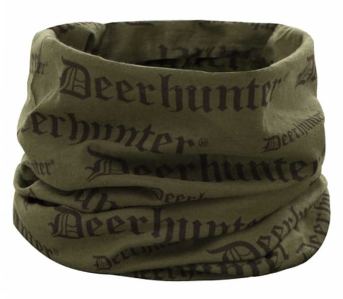Deerhunter Logo Nekwarmer Groen
