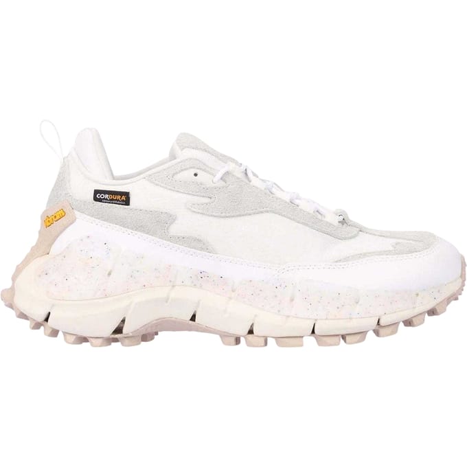 Reebok Heren Kinetica 2.5 Edge Suède Chunky Zool Sneakers (Wit)