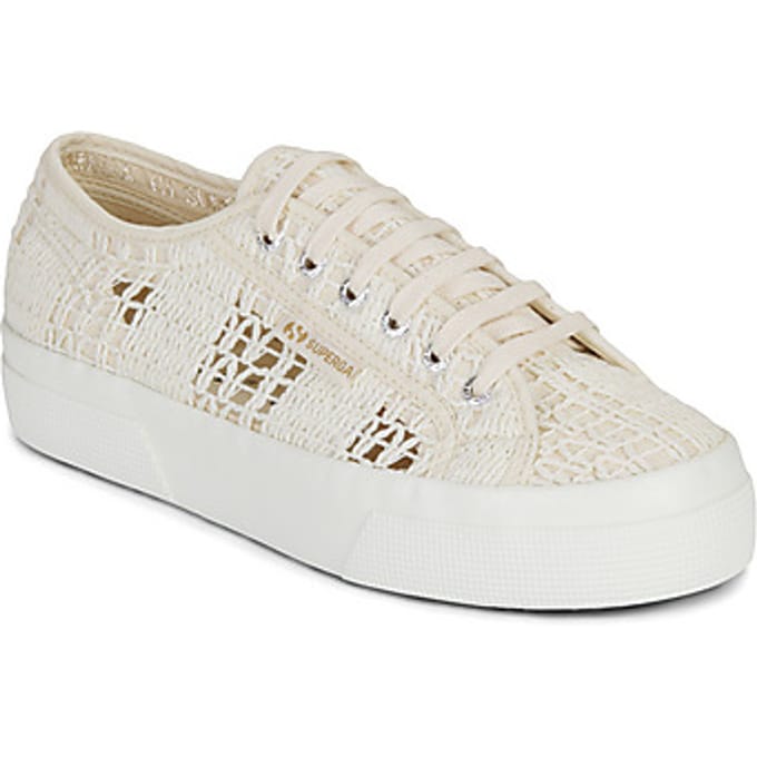 Superga  Lage Sneakers 2740 PLATFORM CROCHET