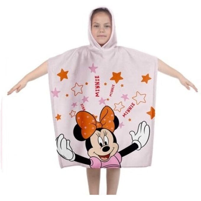 Minnie Mouse Poncho - 60 x 120 cm