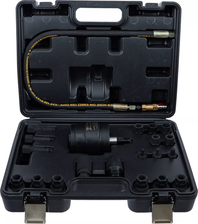 BGS Pneumatische injector-trekkerset - 21 delig