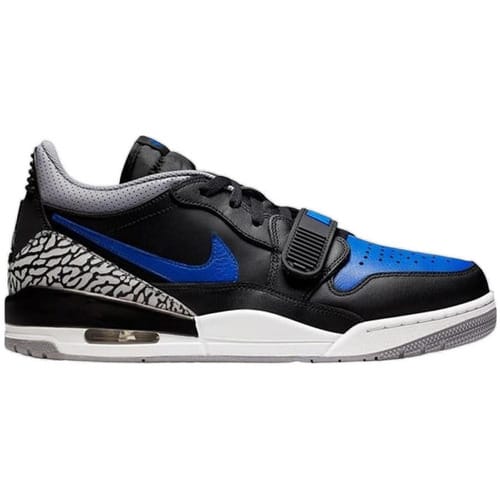 Lage Sneakers Nike Baskets Air Jordan Legacy 312 noir / gris / bleu