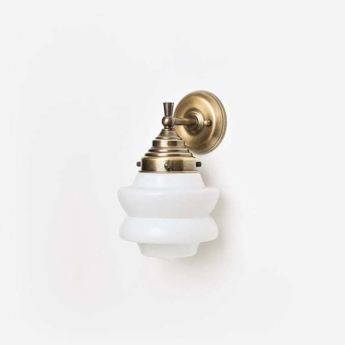 Wandlamp Small Top Royal Brons - Art Deco Trade