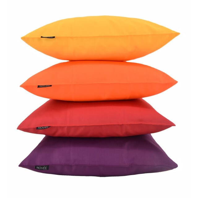 NOVÉE Sierkussen zara paars outdoor | 45 x 45 cm | polyester