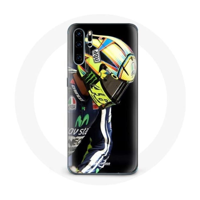 Coque - Valentino Rossi - Huawei P30 - Souple - Noir - Protection