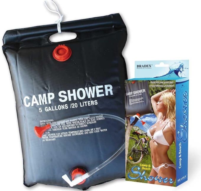 Camping douche 20 liter