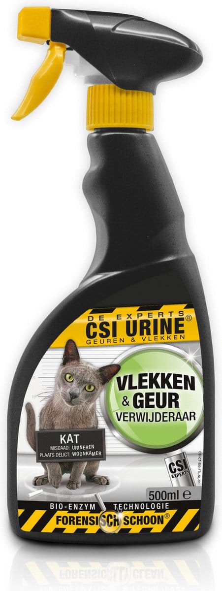 Csi Urine Kat & Kitten Spray - Geurverwijderaar - 500 ml