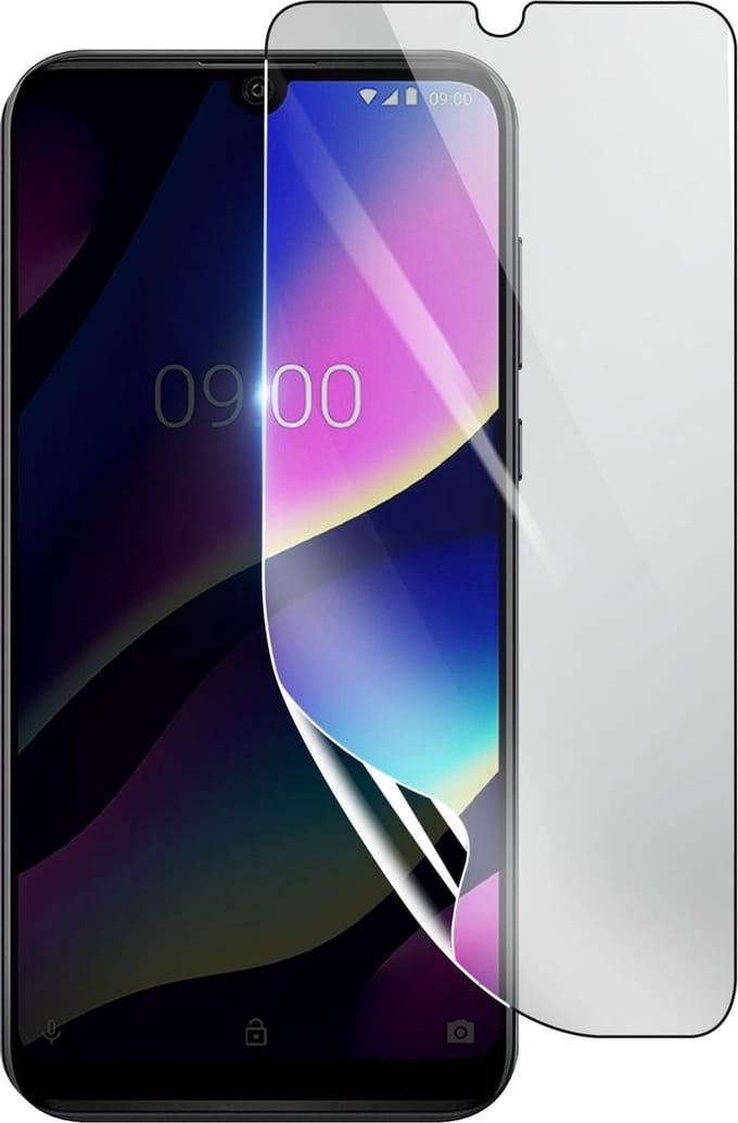 3mk, Geschikt voor Wiko View 3, Schokbestendige Hydrogel Screenprotector, Transparant