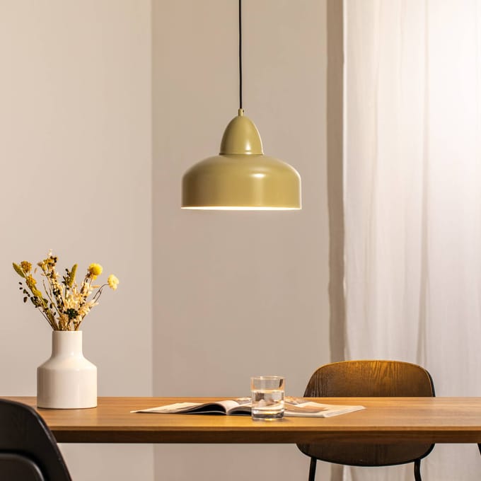 ALDEX Hanglamp Mille, 1-lamp, pistache