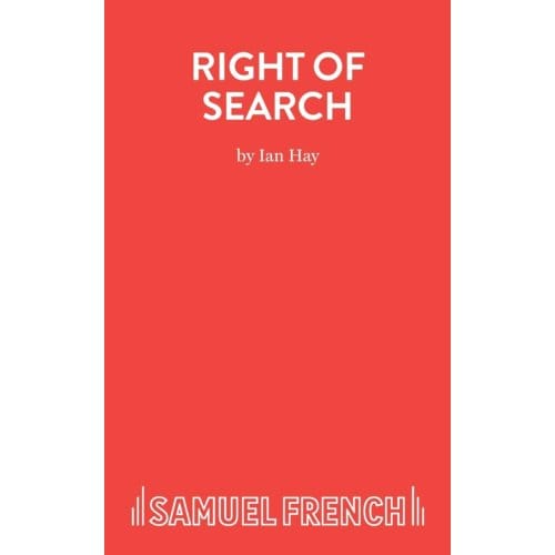 Right Of Search - Ian Hay