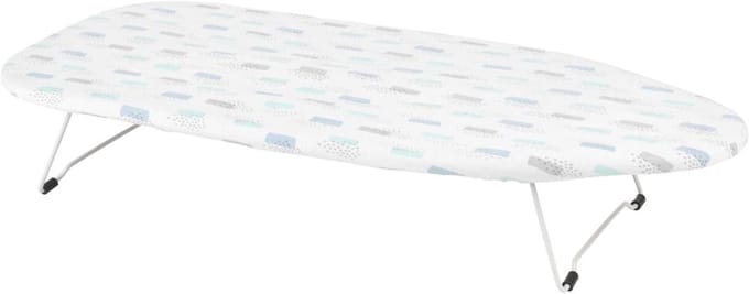 DnA® Tafelstrijkplank - Strijkplanken - Strijkdeken - Strijktafel - Wit - 73cm x 31cm x 15cm