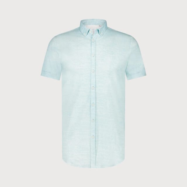 Blue Industry Button-down overhemd korte mouw |