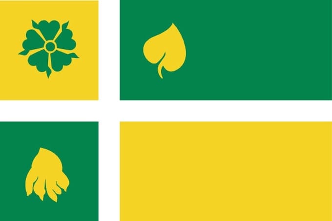 Vlag Hof van Twente 200x300cm