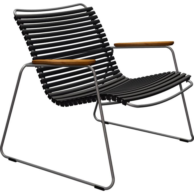 HOUE CLICK Ruime loungestoel - zwart