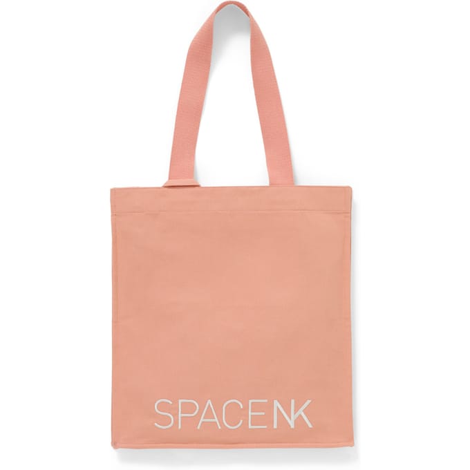 Space NK Peach Tote Bag