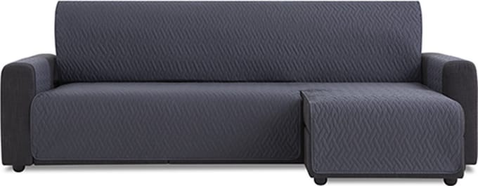 Belmarti Waterproof chaise-longue bankbeschermer rechts - 200 cm - Grijs
