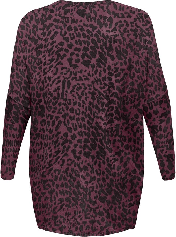 ONLY CARMAKOMA - CARCARMA AOP L/S LONG TOP JRS - Meisjes - Blouses