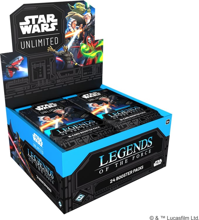 Star Wars Unlimited Legends of the Force Booster Box