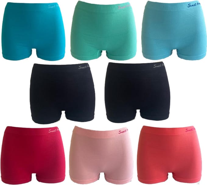 Sweet Angel Hoge Damesboxers Assorti Kleuren One Size