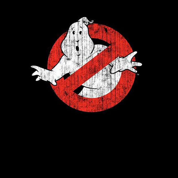 Ghostbusters Vintage Classic Logo Hoodie - Black - M