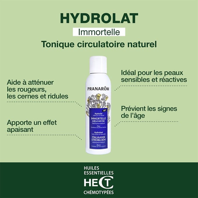 Pranarom - Immortelle Hydrosol (Helichrysum) - Bio - 150 ml