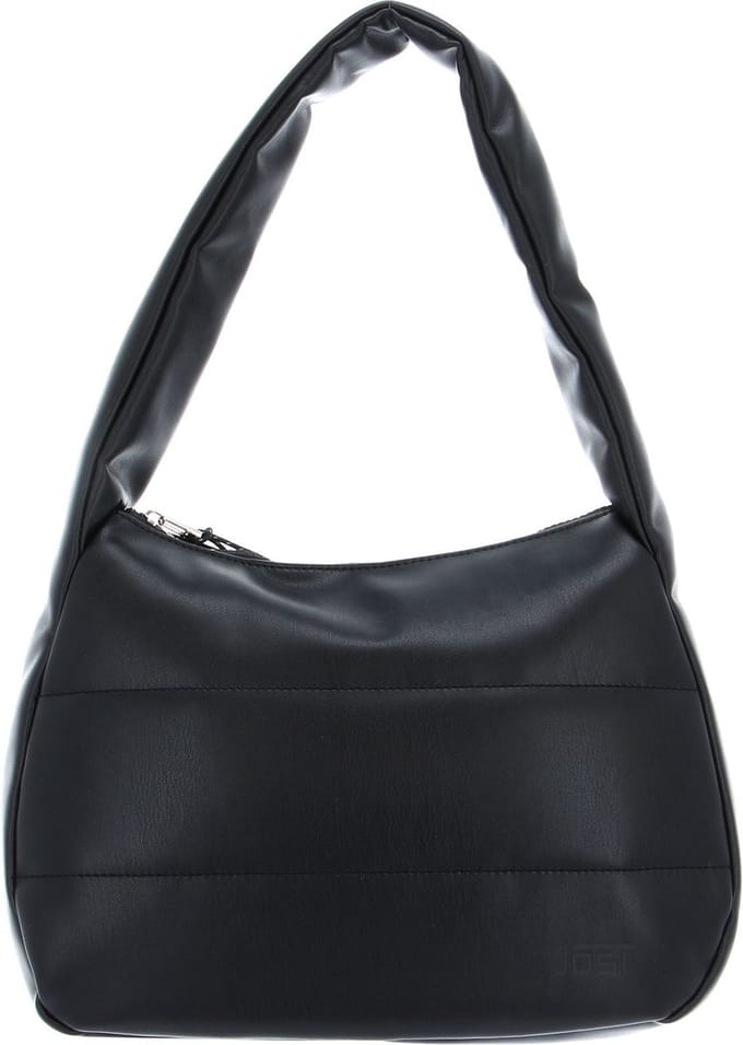 JOST Schoudertas Kaarina Hobo Bag Black Zwart
