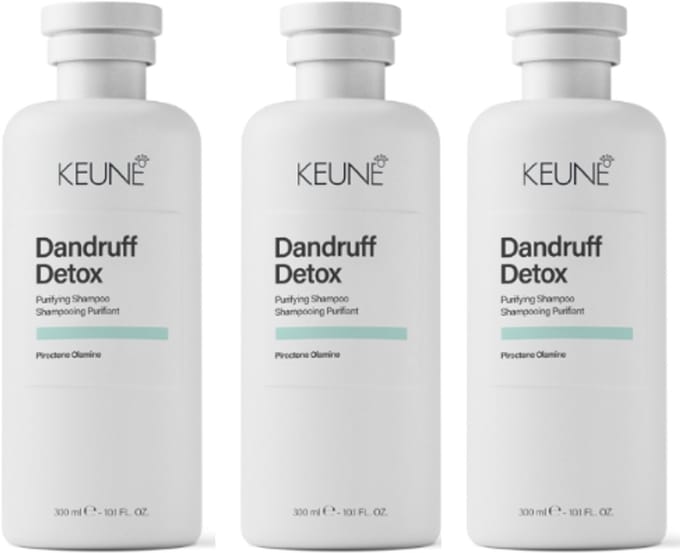 3 STUKS - Keune Care Dandruff Detox Purifying Shampoo 300 ml
