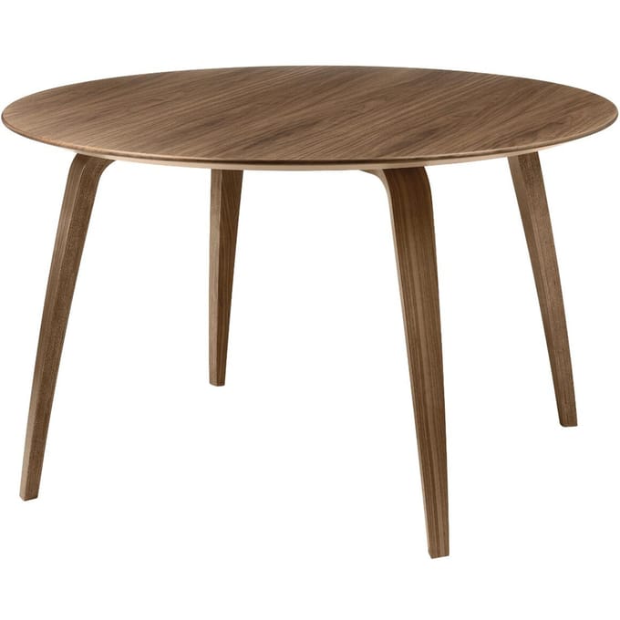 Gubi - Gubi Dining Table rond - Walnoot