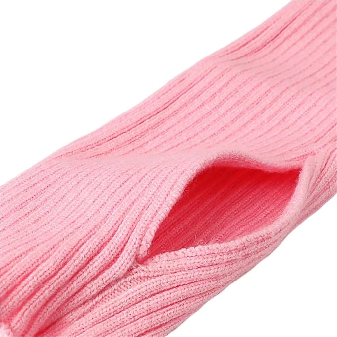 Dans Kousen - Hoge Sokken - Dansen en Yoga - Extra Warm - 65 cm - Wit