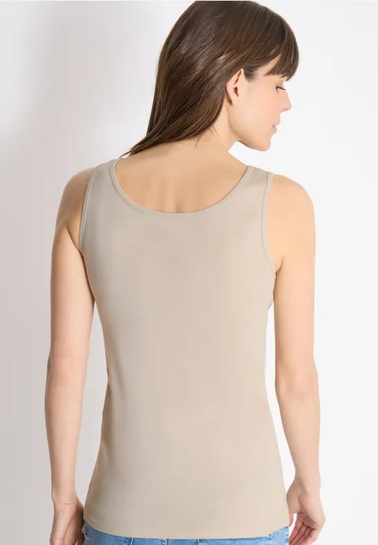 Basic top met ronde hals in een 2-pack
