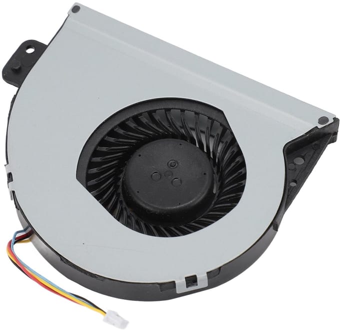 Dailygoods - Notebookventilator - Laptopkoelventilator - Verbetert de efficiëntie - Klein formaat - Duurzaam ontwerp - Geschikt voor K53S K53L K53E -...