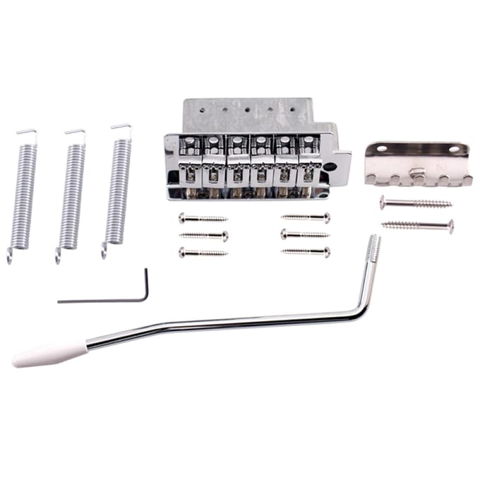 Pièce de rechange pour set de vibrato pour guitare électrique style Strat ST gray