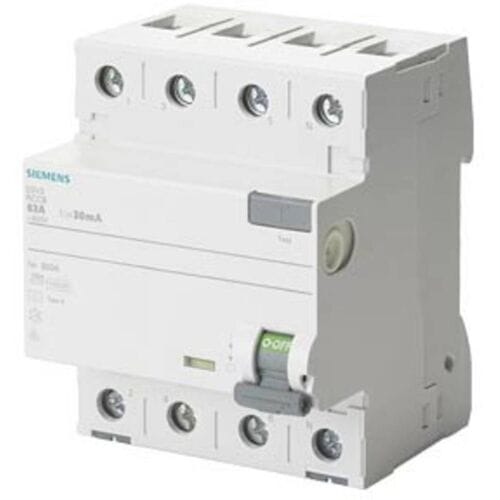Siemens 5SV33443 5SV3344-3 Aardlekschakelaar F 40 A 0.03 A 400 V