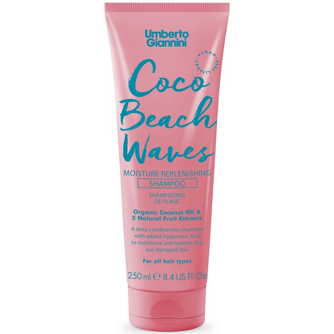 Umberto Giannini Boho strand CoCo Beach Waves Moist.Repl. Conditioner Afzetting & reparatiespoeling Dames 250 ml