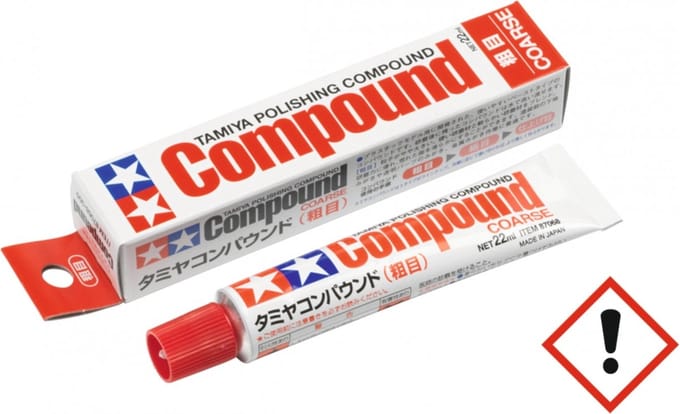 Tamiya Polijstmiddel - 87068 Polishing Compound (Course) 22ml Polijstmiddel