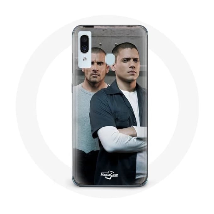 Coque pour Samsung Galaxy A20 Prison Break Michael Scofield Et Lincoln Burrows