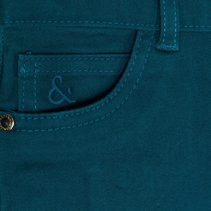 Bermuda met verstelbare elastische tailleband 17I14001 jongen