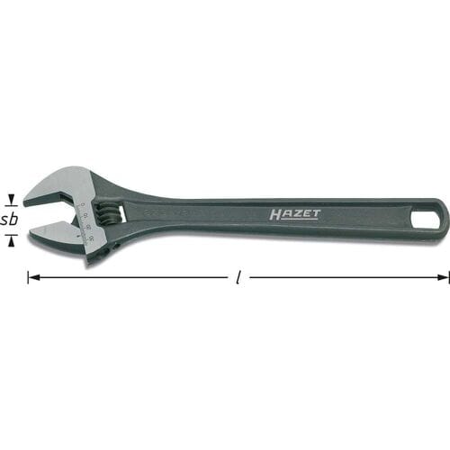 Hazet 279-4 279-4 Engelse sleutel Sleutelbreedte (metrisch) 17 mm